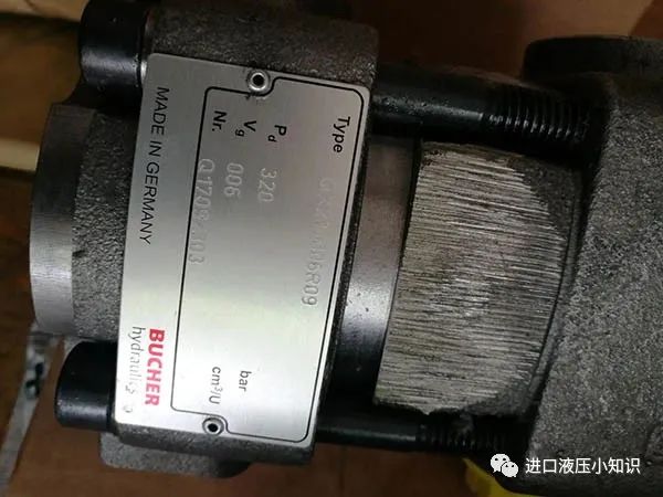 BUCHER泵的工作性能以及正確的安裝順序！